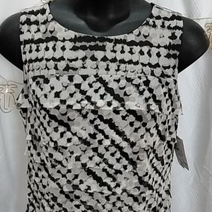 Phase7Seven Lined Mesh Sleeveless Dress